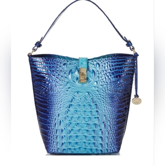 Brahmin Handbags - 🔹️ BRAHMIN🔹️ shira affinity ombre melbourne bucket crossbody bag NWT ✨️🩵